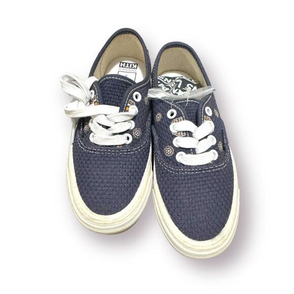 Vans OG Authentic LX Kith for Vault‎ Medallion Blue Purple Women’s Size 5 - Picture 2 of 9